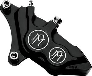 Performance machine (pm) féknyereg FOUR-PISTON DIFFERENTIAL-BORE elsõ bal kontraszt vágás Féknyereg és tuning féknyereg kittek