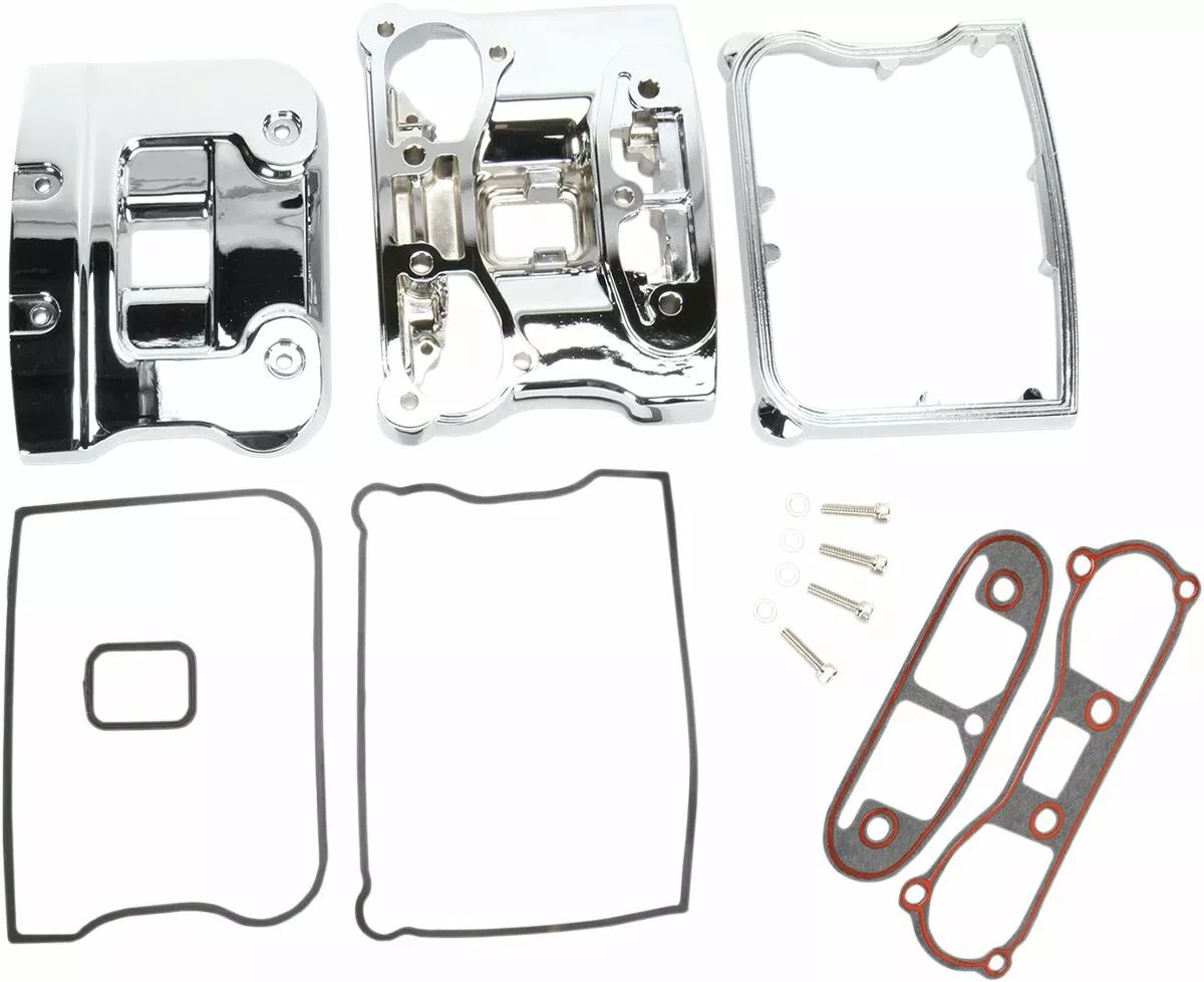 Drag specialties 33-0082A-BXLB2 Rocker Box Kit Egyéb motorblokk alkatrészek 0