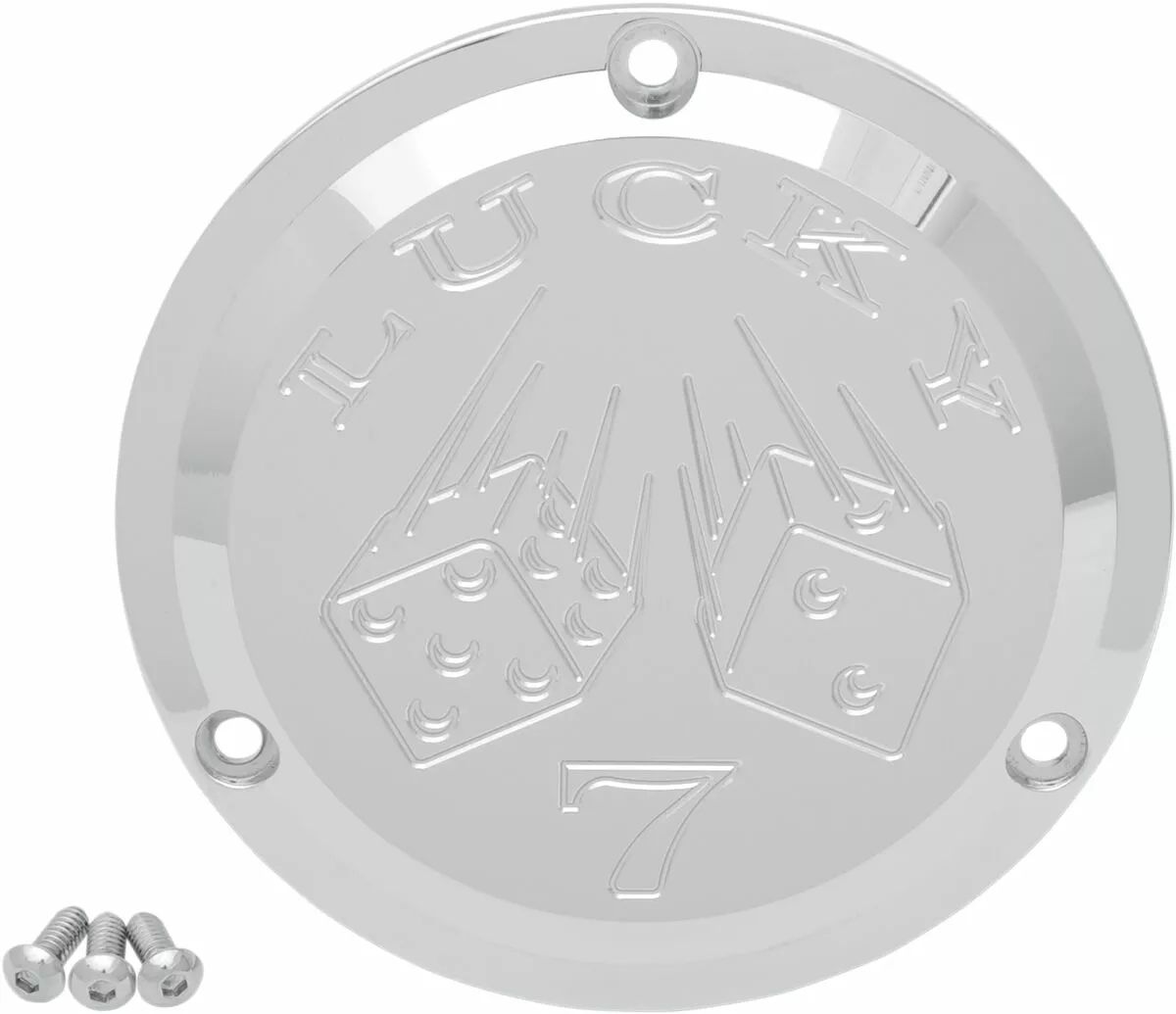 Joker machine 921017L Chrome Billet Derby borító Motorblokk dekli 1