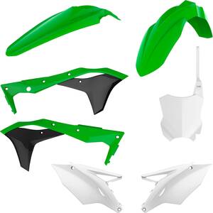 Polisport teljes motokrossz BODY készlet OEM-COLOR Sárvédő, vázvédő, idom