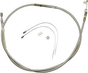 Magnum kuplung bowden TWO-PIECE polírozott NATURE/CLEAR Bowden és huzal