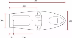 C-racer SCR2.2-BLHB Cafe Racer Seat Ülés, nyereg 5