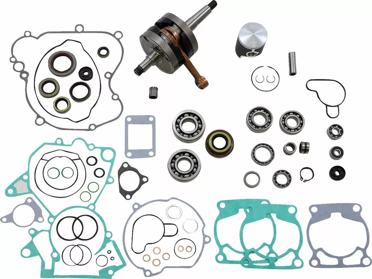 Wrench rabbit WR101-055 Komplett motor-újraépítő készlet kétütemű motorokhoz Motorblokk 0