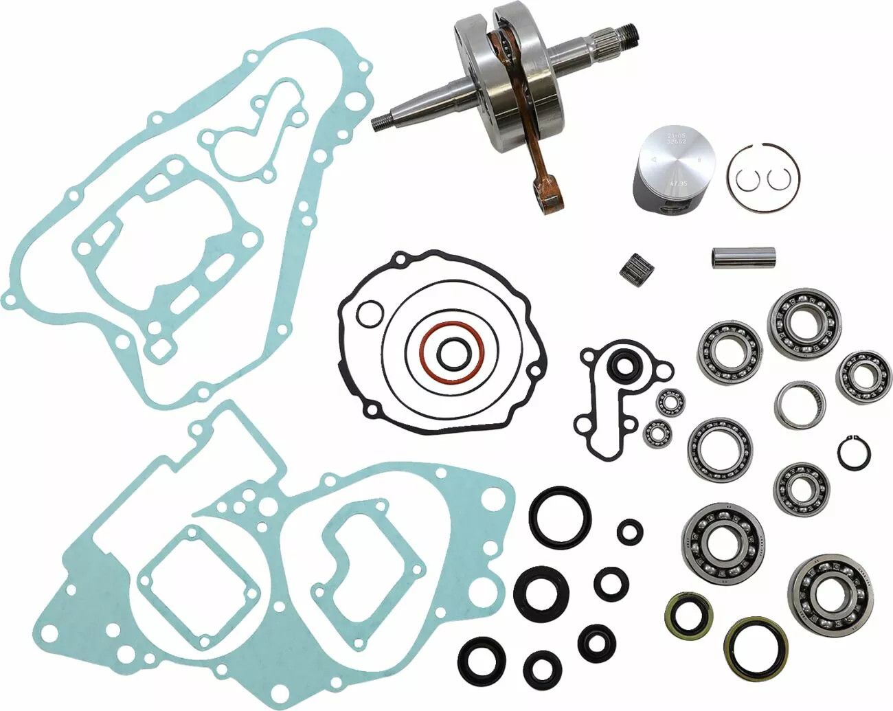 Wrench rabbit WR101-069 Komplett motor-újraépítő készlet kétütemű motorokhoz Motorblokk 0
