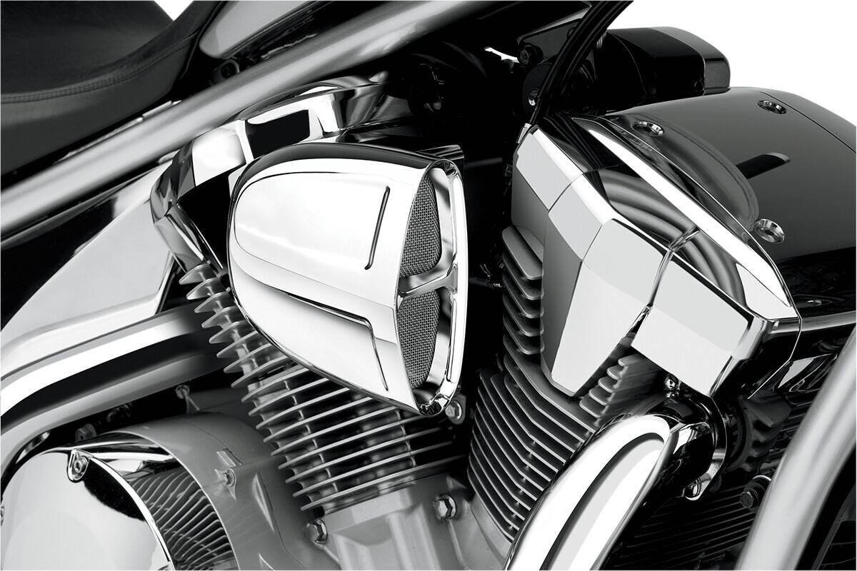 Cobra POWERFLO AIR szívó krómozott Kawasaki Levegőszűrő alkatrészek, légszűrők 0