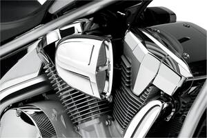 Cobra POWERFLO AIR szívó krómozott Kawasaki Levegőszűrő alkatrészek, légszűrők