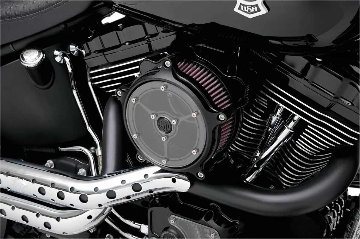 S&S CYCLE 170-0058 Super Stock™ Stealth légtisztító készlet Levegőszűrő alkatrészek, légszűrők 1