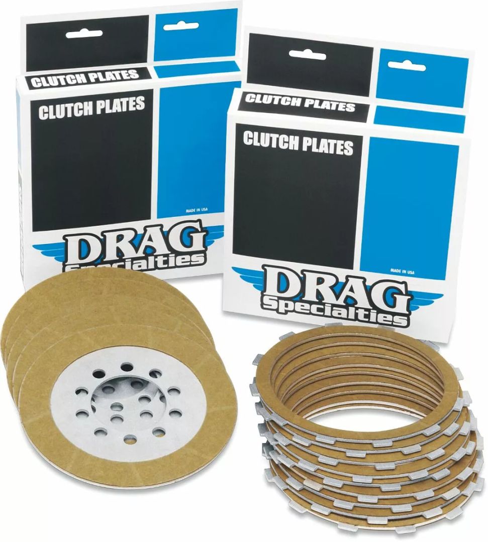 Drag specialties 1131-0419 Tengelykapcsoló dörzslap készlet Kuplung lamellák, bowdenek, hidraulikák és robogó kuplung 1