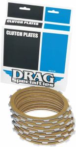 Drag specialties 1131-0419 Tengelykapcsoló dörzslap készlet Kuplung lamellák, bowdenek, hidraulikák és robogó kuplung