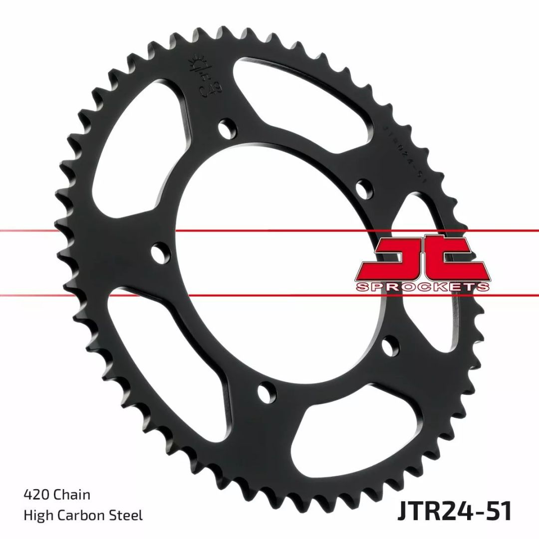Jt sprockets JTR24.51 hátsó lánckerék acél Lánckerék 0