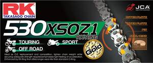 RK 530XSOZ1 102 szegecs kapcsolat 530 X-RING csere meghajtó Lánc / természetes Meghajtólánc , motorkerékpár lánc