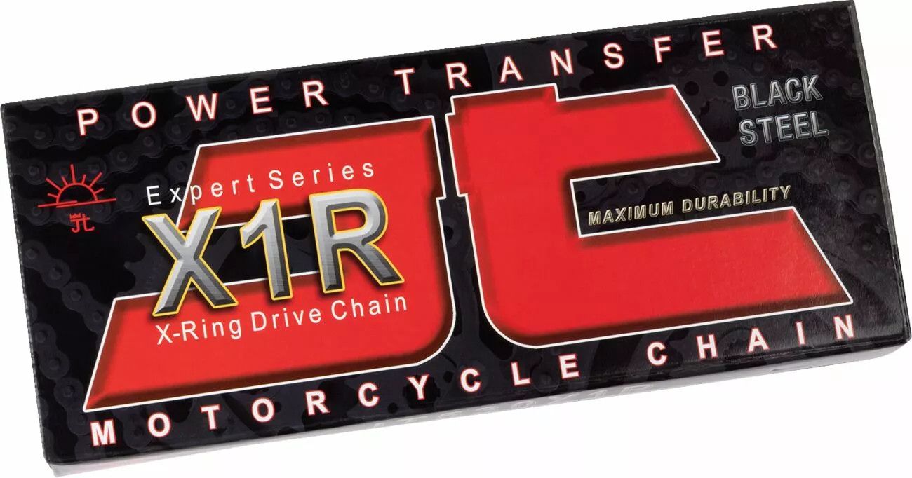 Jt chains JTC530X1R122RL 530 X1R nagy teherbírású X-gyűrűs tömített hajtólánc Meghajtólánc , motorkerékpár lánc 1