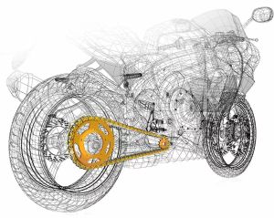 Regina KD041 lánc és lánckerék készlet Motorkerékpár és quad meghajtó lánc és lánckerék szett 1