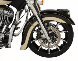 Klock werks KW05-01-0400 első sárvédő az indiai Springfield Roadmaster vezető számára Sárvédő, vázvédő, idom 4