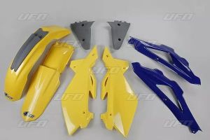 Ufo HUKIT602@999 Komplett karosszériakészlet Husqvarnához Sárvédő, vázvédő, idom