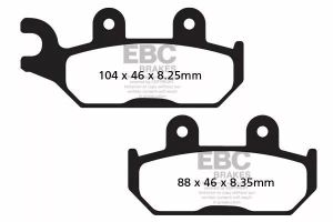 Ebc FA645TT TT Sport Carbon Fusion fékbetétek Fékbetét