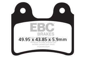 Ebc FA303TT TT Sport Carbon Fusion fékbetét Fékbetét