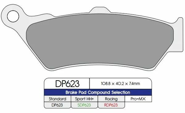 Dp brakes SDP623HH+ SDP HH+ Supersport padok Fékbetét 0