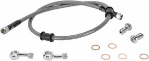 Moose racing hard-parts KAW-6031R rozsdamentes acél fonott fékvezeték Fék és kuplung cső