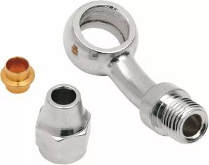 Drag specialties 353 Banjo Fitting Fék és kuplung cső