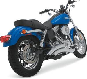 VANCE & HINES kipufogó nagy sugár 2-INTO-2 krómozott Teljes kipufogórendszer