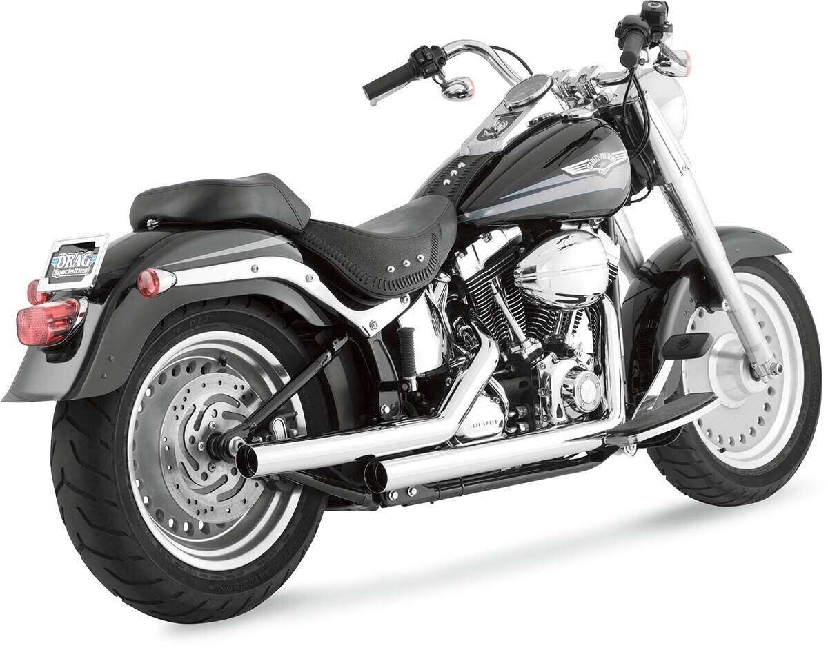 VANCE & HINES kipufogó STRAIGHTSHOTS krómozott Teljes kipufogórendszer 0