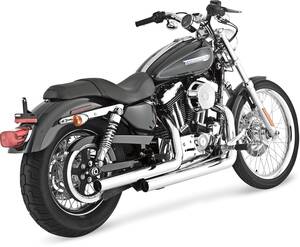 VANCE & HINES kipufogó STRAIGHTSHOTS krómozott Teljes kipufogórendszer