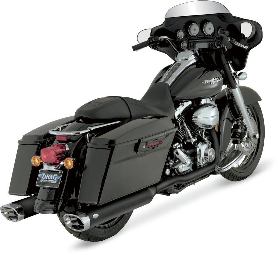 VANCE & HINES leömlõ DRESSER DUALS fekete Kipufogó leömlők és összekötő csövek 0