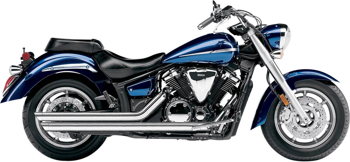 Cobra forró Rod SPEEDSTER SLASH le kipufogó rendszer krómozott WITH O2 érzékelõ BUNGS Teljes kipufogórendszer 0
