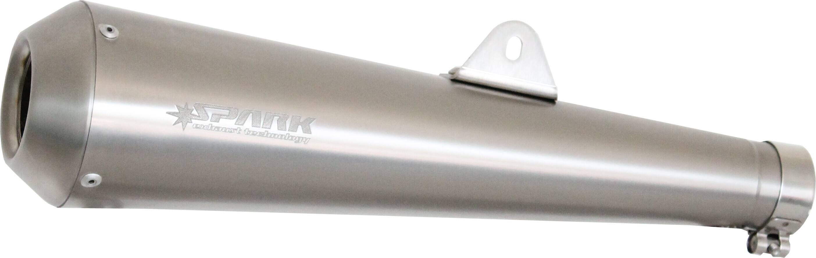 Spark univerzális classic kipufogódob + DB-KILLER rozsdamentes acél Kipufogó dob - Slip On 0
