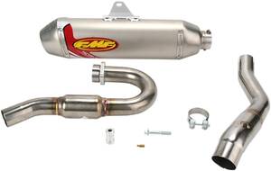 Fmf gyár 4.1 + POWERBOMB rendszer rozsdamentes acél & titán természetes Yamaha Teljes kipufogórendszer