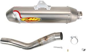 Fmf gyár 4.1 SLIP-ON kipufogódob rozsdamentes acél & titán természetes Yamaha Kipufogó dob - Slip On