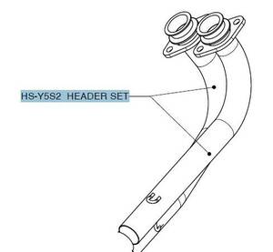 AKRAPOVIC leömlõ szett rozsdamentes acél Motor kipufogó alkatrész