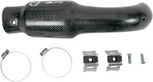 Moose racing hard-parts karbon szál csõ védõ FOR 4-STROKE FMF/FMF erõ BOMB kipufogó Kipufogó