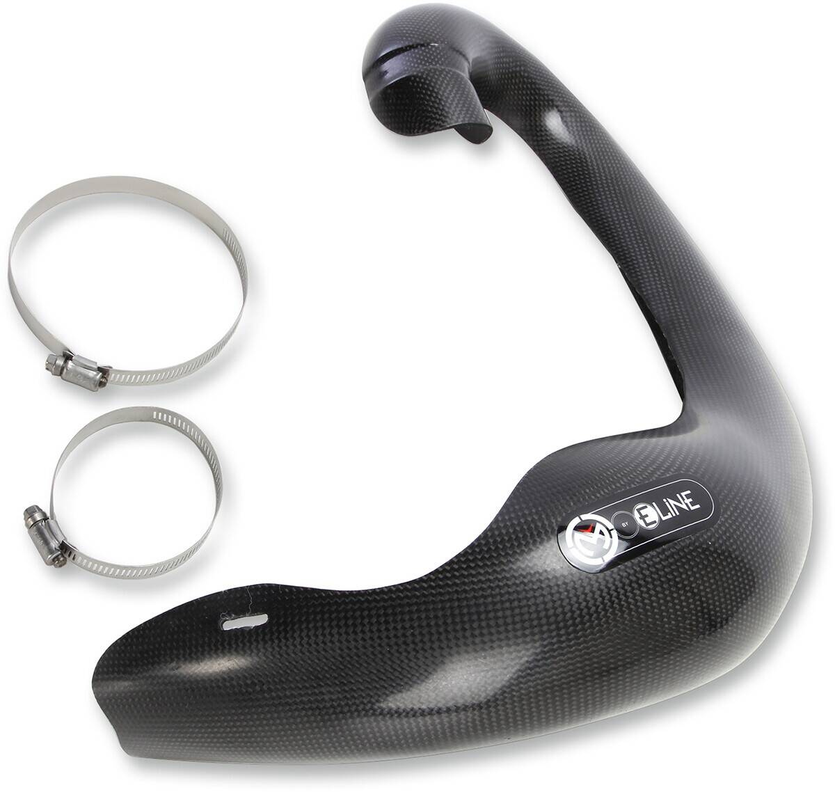 Moose racing hard-parts karbon szál csõ védõ FOR 2-STROKE FMF kipufogó Kipufogó 0