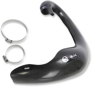 Moose racing hard-parts karbon szál csõ védõ FOR 2-STROKE FMF kipufogó Kipufogó