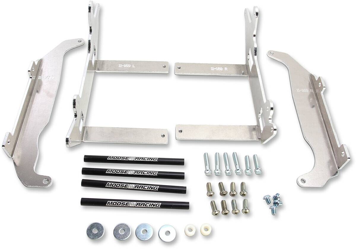 Moose racing hard-parts HEAVY-DUTY radiátor BRACES Hűtés alkatrész 0
