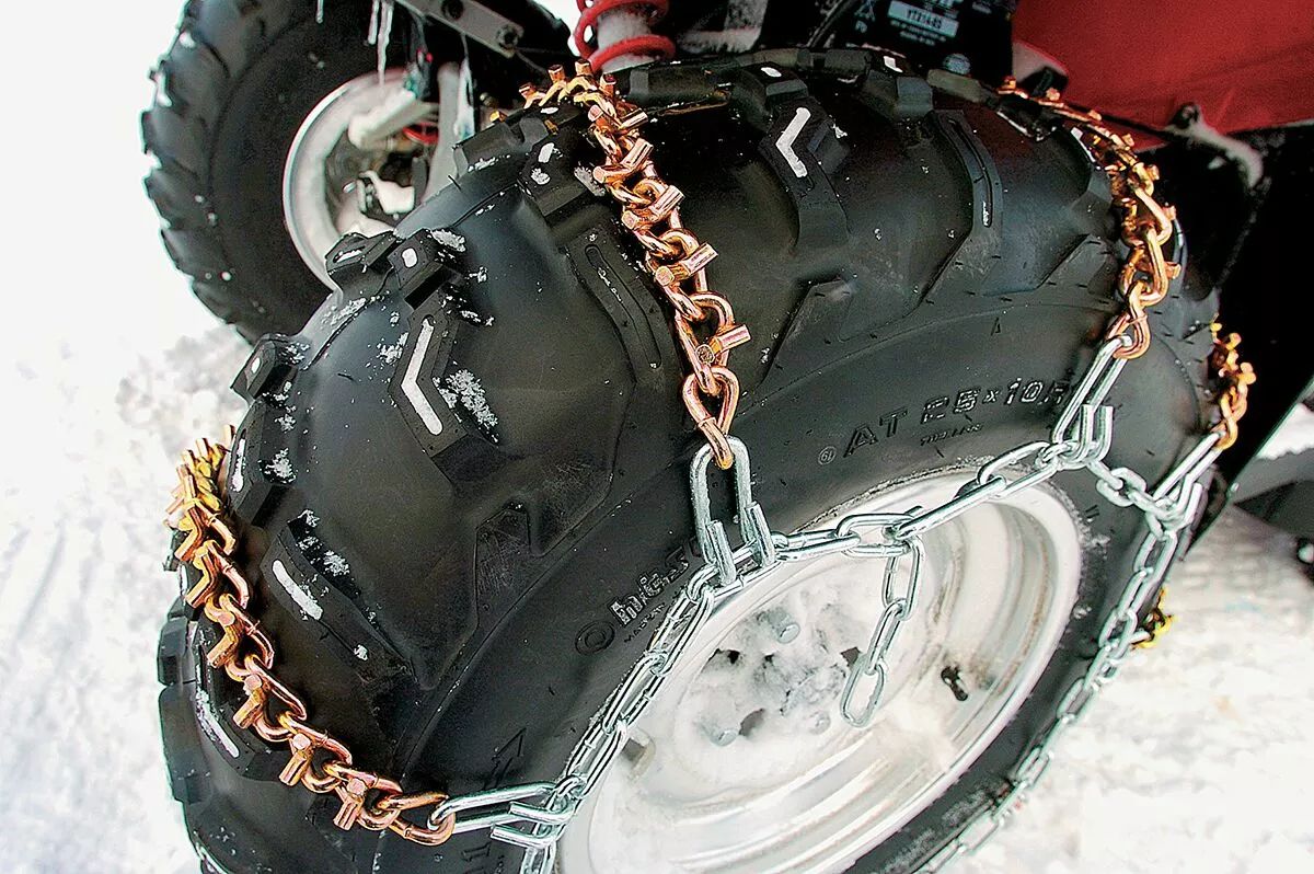 Moose utility- snow 8V00 V-bár gumiabroncsláncok Motorkerékpár gumiabroncs 4