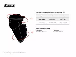 Icon 2704-0427 Field Armor Street Knee ™ védelmezők Térdvédő 2
