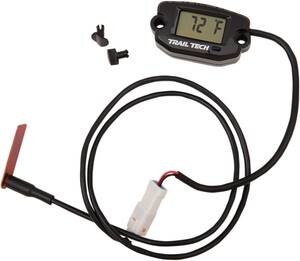 Trail tech hõmérséklet méter digitális TTO 10MM Sebességmérő és fordulatszámmérő