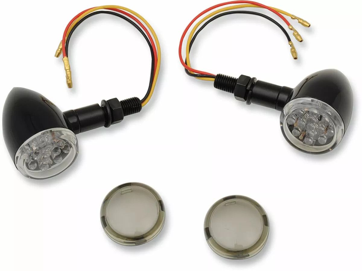 Drag specialties 20-6390BC/MIQ LED Mini Deuce jelzőlámpák Kiegészítő lámpa, irányjelző 0