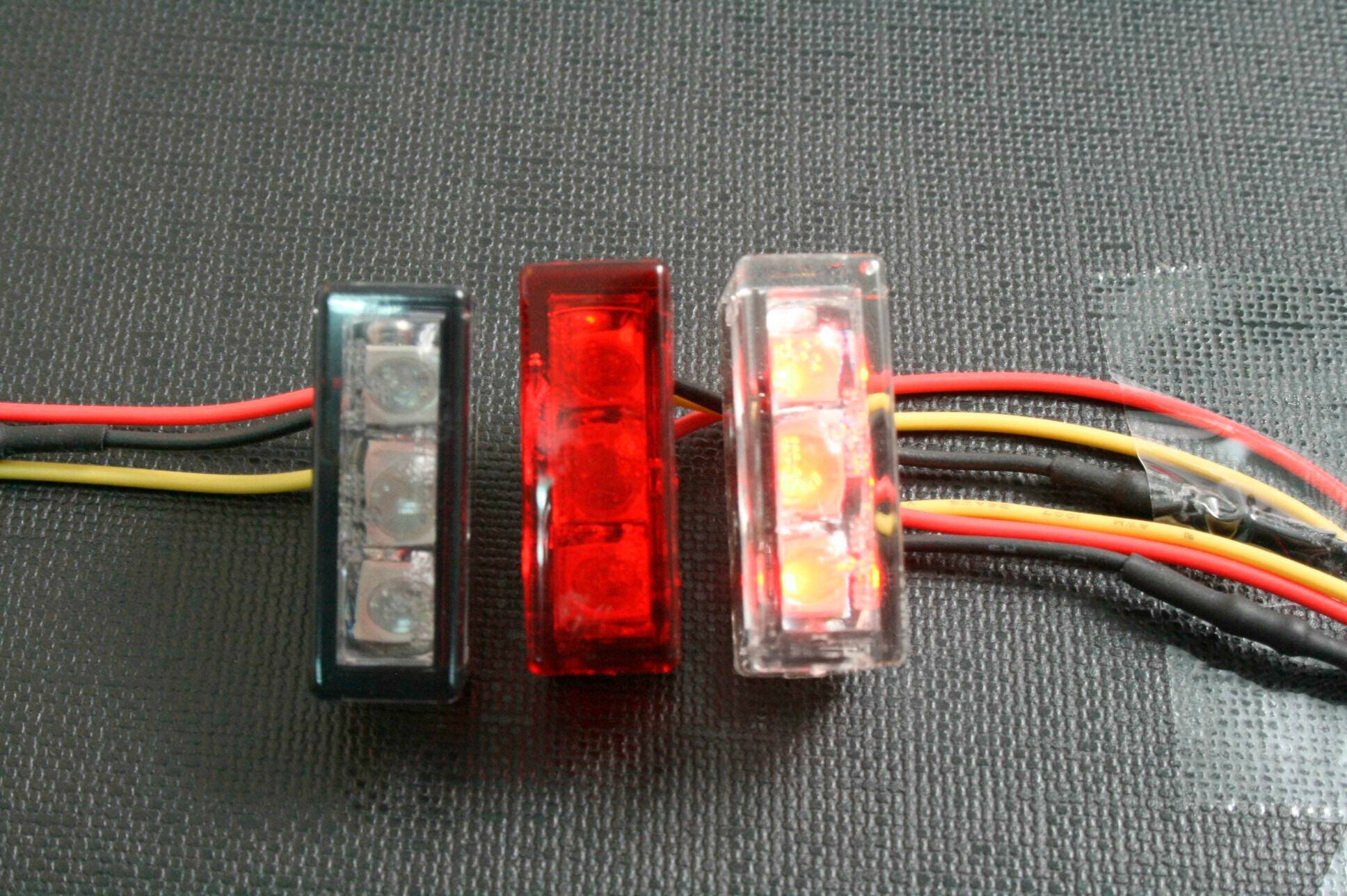 Parts europe vezetett TAIL lámpa / füst lencse / átlátszó Kiegészítő lámpa, irányjelző 0
