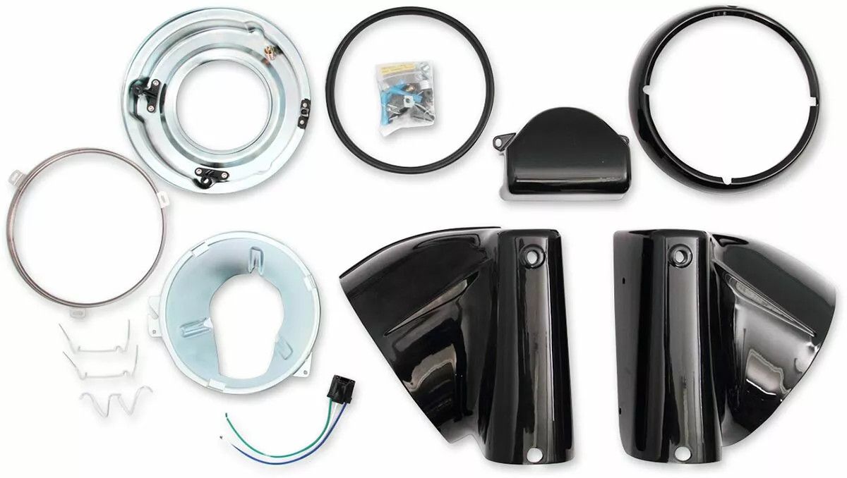 Drag specialties L20-0629GB Fényszóró Nacelle Kit Fényszóró, helyzetjelző 0