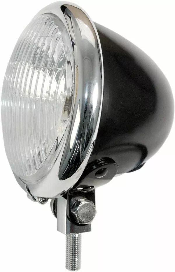 Emgo 66-84121BC Bates Style 4-1/2" Spotlámpa Fényszóró, helyzetjelző 0
