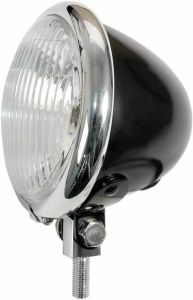 Emgo 66-84121BC Bates Style 4-1/2" Spotlámpa Fényszóró, helyzetjelző