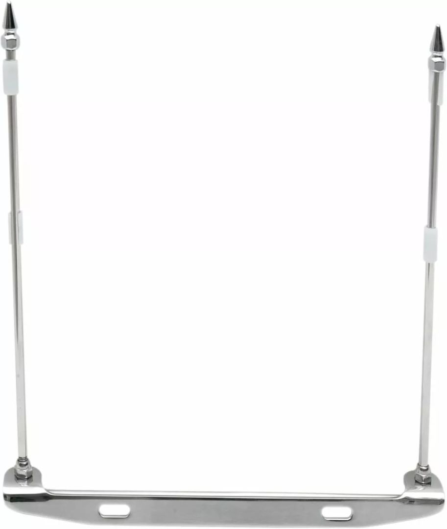 Rivco products FH100 rendszámtáblára szerelt dupla zászlótartó Rendszámtartó 0