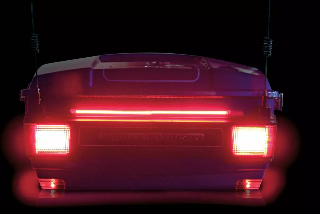 Custom dynamics TF115RR TruFLEX® minden az egyben integrált LED-es fénycsík Kiegészítő lámpa, irányjelző 3