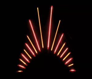 Custom dynamics TF115RR TruFLEX® minden az egyben integrált LED-es fénycsík Kiegészítő lámpa, irányjelző 1