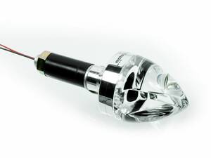 MOTOGADGET mo-BLAZE kúp kormány irány jel bal polírozott Kiegészítő lámpa, irányjelző