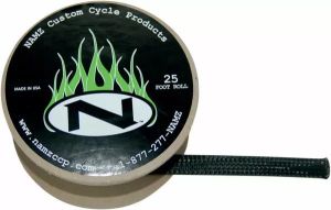 Namz NBFS-2502 univerzális fekete huzalfedél Csatlakozó, vezeték, kapcsoló H&A